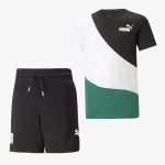 Blanc/Noir/vert