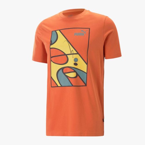 Puma Graphics Court T-shirt Homme