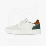 Blanc/Marron/vert