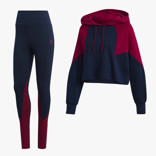 adidas Originals Ensemble à Capuche Court Femme
