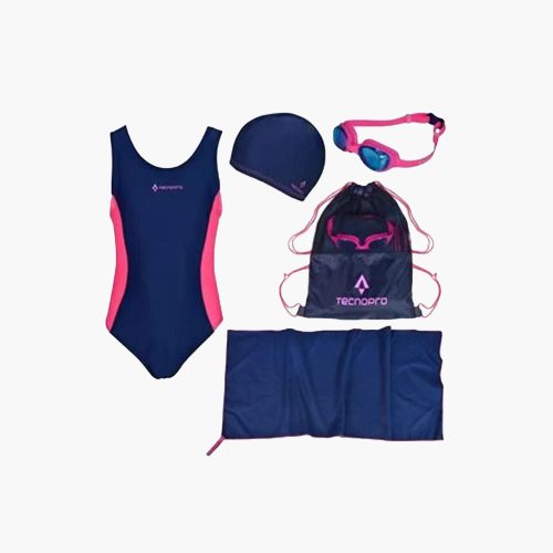 Tecno Pro Back To School Ensemble de Natation Junior Fille