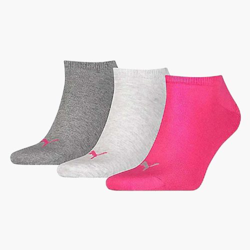 Puma Lot de 3 paires de chaussettes basses femme